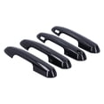 thumbnail image 1 of Cubiertas para manijas de puertas Bling Bling 4 piezas Estilo de fibra de carbono, 1 of 12
