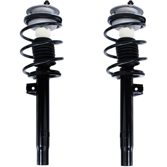 Detroit Axle - Front Struts w/Coil Spring Assembly Replacement for BMW 320i 323i 323Ci 325i 328i 330i 328Ci 330Ci Fits select: 2004-2005 BMW 325 IS SULEV