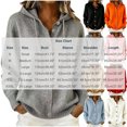 thumbnail image 3 of Azrian Women’s Button Down Hooded Knit Cardigan, Fall Winter Casual Knit OuterwearSizes S-3XL, 3 of 6