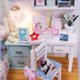 thumbnail image 4 of Casa DIY Casa de muñecas en miniatura Casa de muñecas de madera DIY con muebles Juguete para niños Regalos creativos para niños mayores de 14 años Adultos Amigos Familia Meterk Casa DIY, 4 of 7