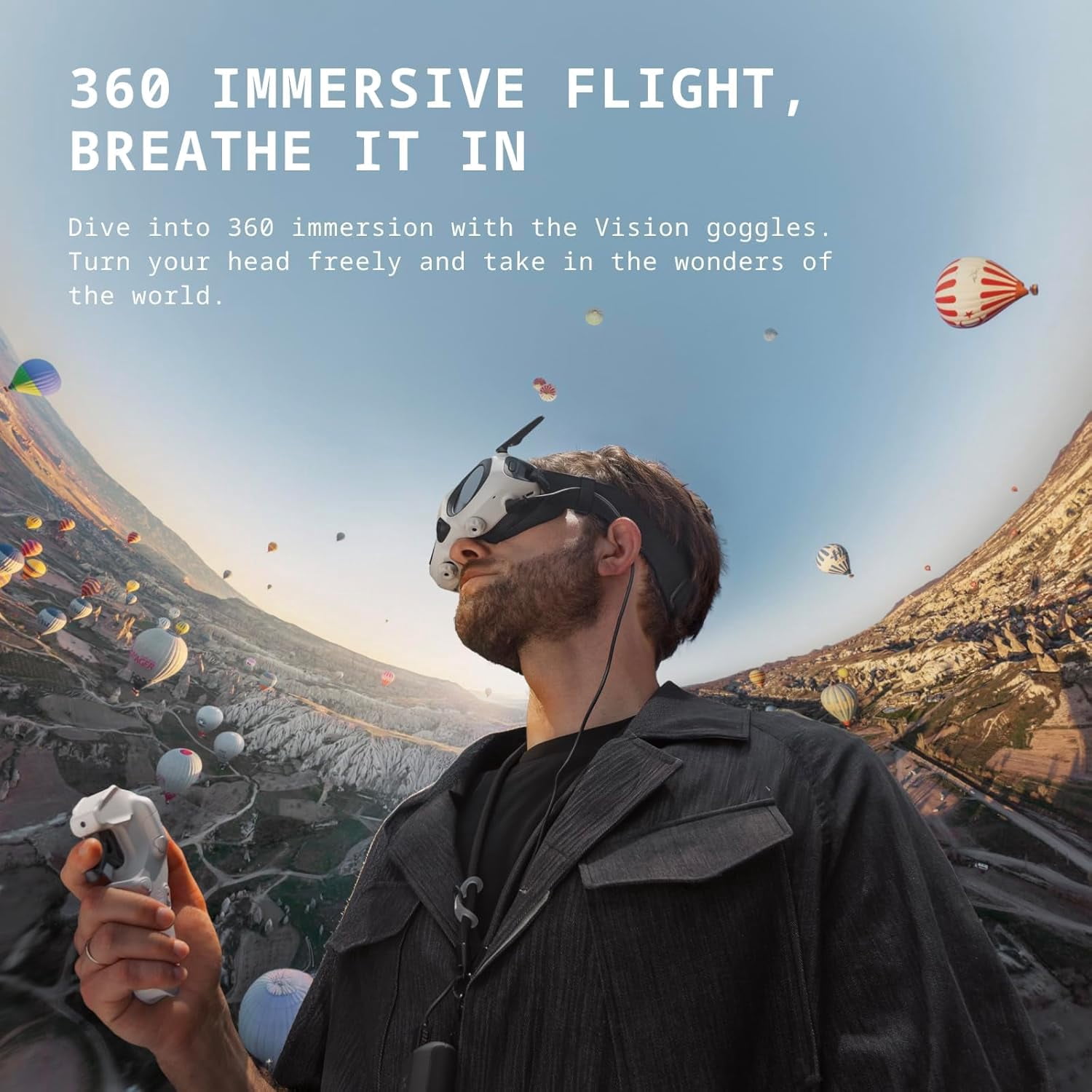 Antigravity A1 8K 360 Drone Standard Bundle | AI Tracking, Obstacle Avoidance, 249g Foldable, Auto Return, 10km Transmission (DE001-01) + 64GB Card + Sling Backpack + Landing Pad + More (27pc Bundle)