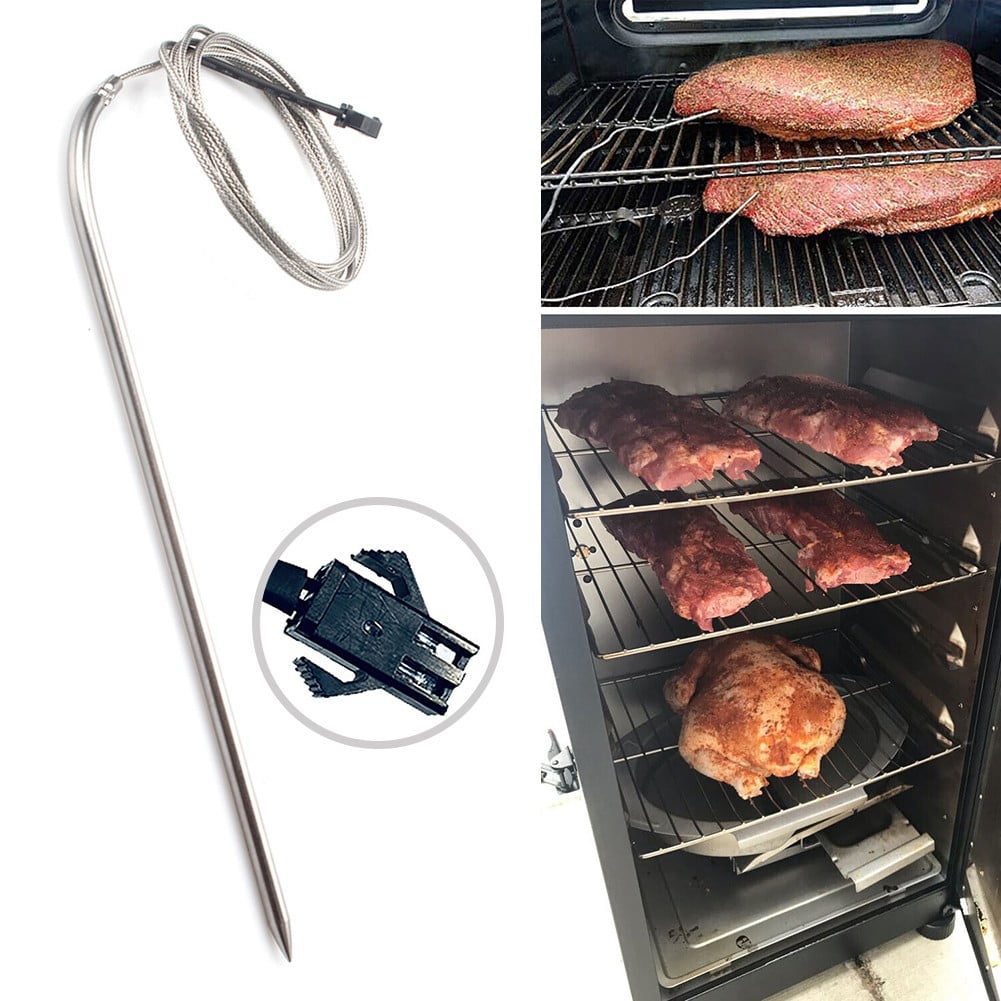 Zilimontt Lot De 3 Sondes De Température Viande Étanches - Câble Inox PTFE Haute Température Connecteur DC2.5 Pour Thermomètre Barbecue