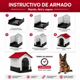 thumbnail image 4 of Casa Para Perro Q Perrón Para Raza Grande Con Puerta Resistente Y Duradera, 4 of 4