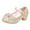 Z04-Gold, variant on YAYUBA Girls Dress Shoes Princess Shoes Sparkle Toddler High Heels Wedding Party Prom Footwear Cute Flower Mary Jane Pumps for Little Kids