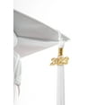 thumbnail image 6 of YONGHS Unisex Kids Kindergarten Graduation Gown Cap Set Students Graduation Class Uniform White 9-10, 6 of 7