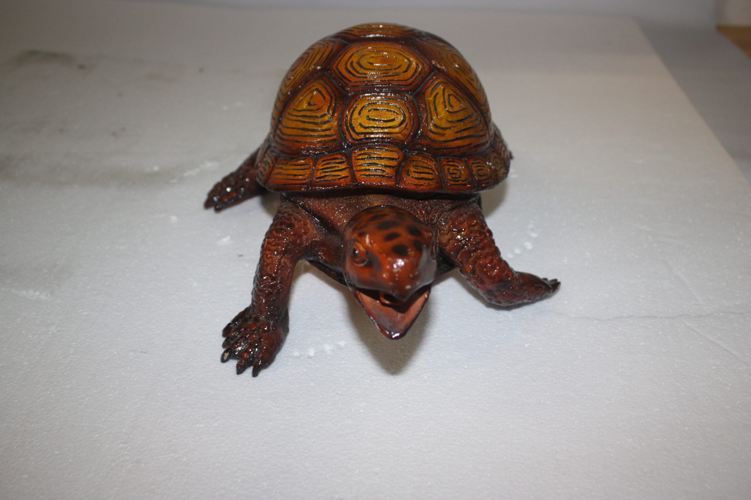 Nifao Turtle – Outdoor Bronze Fountain, Garden Water Feature, 14"L x 10"W x 6"H