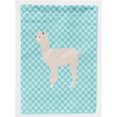thumbnail image 1 of Carolines Treasures BB8093CHF Alpaga Bleu Check Drapeau Toile Maison, 1 of 4