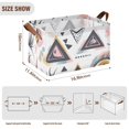 thumbnail image 2 of Ryvnso Triangle Eye and Different Art Pattern Storage Bins Large Basket Foldable Cube Toys Organizer with Handles 1 PC, 2 of 7