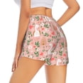 thumbnail image 3 of Bixox Women's Swan And Flowers3 pattern 2 in 1 Running Shorts - Lightweight Athletic Workout Gym Yoga Shorts Liner with Pockets - X-Large, 3 of 5