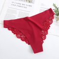 thumbnail image 1 of Braguitas de talla grande para mujer, ropa interior de encaje de seda de hielo sin costuras, ropa interior de algodón hasta la mitad de la cintura, ropa interior para chicas gorditas, 1 of 6
