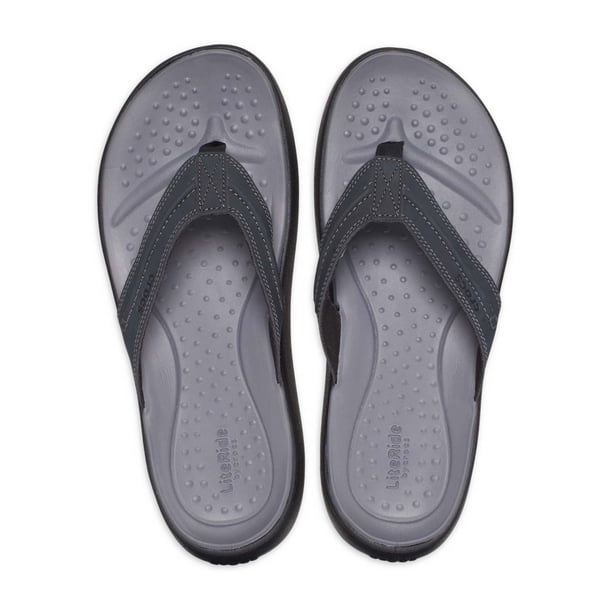 Crocs Yukon Vista II LiteRide Flip Gray Mens 9 Faux Leather 209332-001 Crocs YUKON VISTA II Lite Ride FLIP Flop Black Mens 12 | eBay main image 4