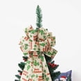 thumbnail image 2 of Bearachild Lazos de cinta de árbol de Navidad, lazo decorativo para fiesta de boda, Año Nuevo, decoración del hogar, feliz festival, vacaciones, Kits de decoración para fiestas Bearachild HA065450-00, 2 of 6