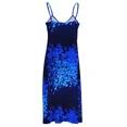thumbnail image 4 of Fiber Optic Blue Sleeveless Dress Women's clothing elegant dresses plus s, 4 of 5