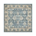 thumbnail image 3 of Unique Loom Salzburg Collection Area Rug - Gaisberg (5' Square Light Blue/Gray), 3 of 3