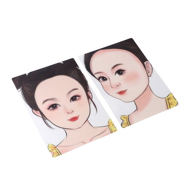 Pinta de Caras Tablero de Dibujo, Piel como textura mejora la creatividad Tableros de práctica de pinintura de caras para niños para la práctica de maquillaje