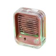 thumbnail image 1 of Ventilador de refrigeración personal, ventilador portátil Mister, luz nocturna LED, Mini ventilador silencioso, ventilador de mesa USB para habitación marrón Sunnimix Abanico pequeño personal, 1 of 8