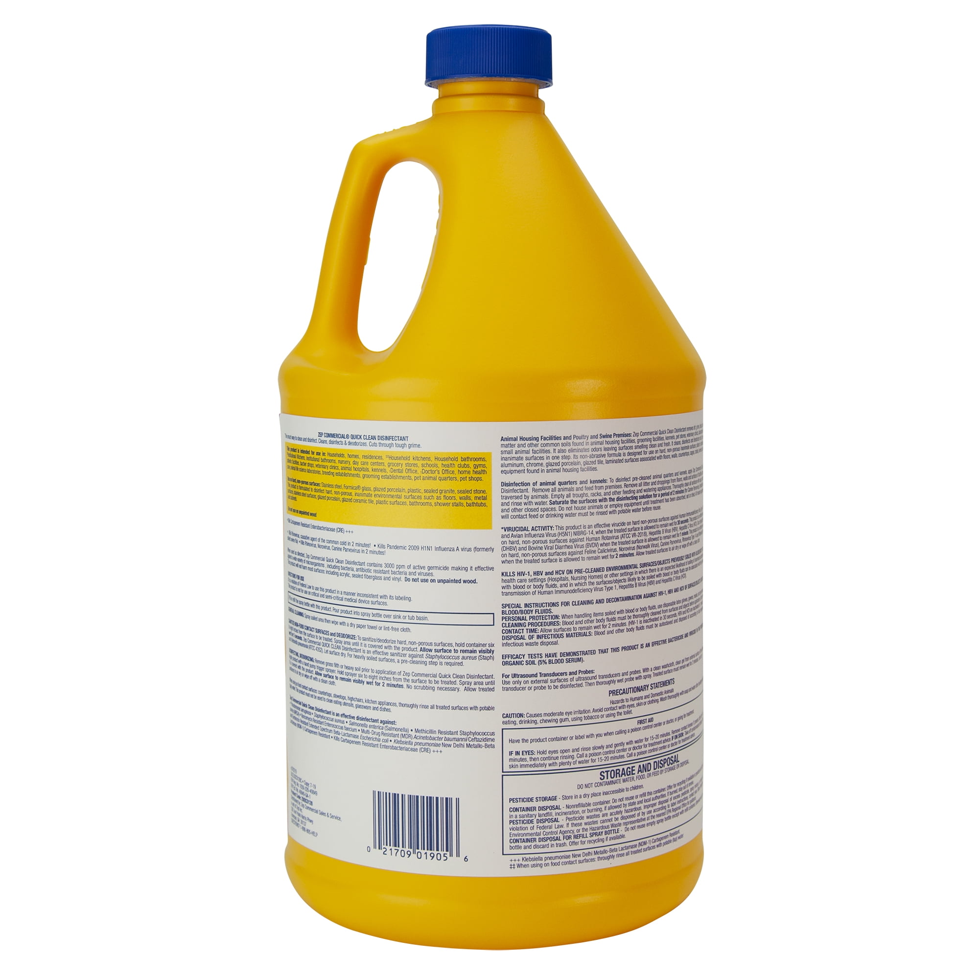 Zep quick on sale clean disinfectant