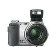 Sony Cyber-shot DSC-H2 - Digital camera - compact - 6.0 MP - 12x optical zoom - Carl Zeiss - flash 32 MB - silver