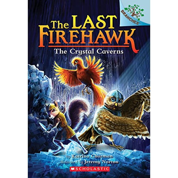 Pre-Owned The Crystal Caverns: A Branches Book (The Last Firehawk #2) (2), 9781338122510, 1338122517, Paperback, Illustrated edition