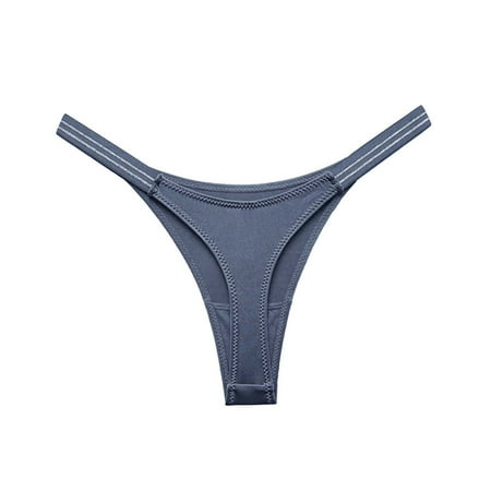Upioiwer Cotton Panties For Women Pack No Panty Line Underwear Women Womens Sexy Lace Thong Panties Seamless Solid Color Comfortable Low Waist Panties Underwear Women Cotton Pantaletas De Algodón