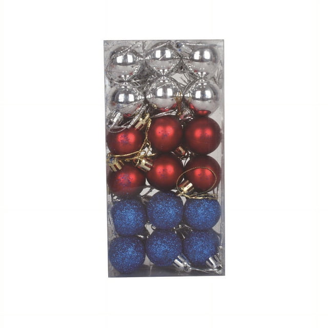 Xihbxyly 36 Bolas de Navidad para Árbol de Navidad, Adornos Colgantes para Fiestas En El Hogar