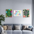 thumbnail image 6 of Bible Verses Wall Art for Kids,Jesus Loves The Little Children Scripture Wall Art Canvas Ready to Hang For Nursery/Classroom/Bedroom Wall Decor,Christian Gifts for Kids, 6 of 6