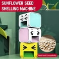 thumbnail image 2 of Sunflower Automatic Peeling Machine, Electric Sunflower Seed Peeler & Sheller with Touch Start, Hands-Free, Rechargeable Automatic Effortless Seeds Peeling Tool for Household (Green), 2 of 6