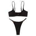 thumbnail image 1 of ENJOYW Bikinis Set Casual Wide Free Polyester Stylish Two Pieces Padded Bikinis for SwimmingPolyester, 1 of 7