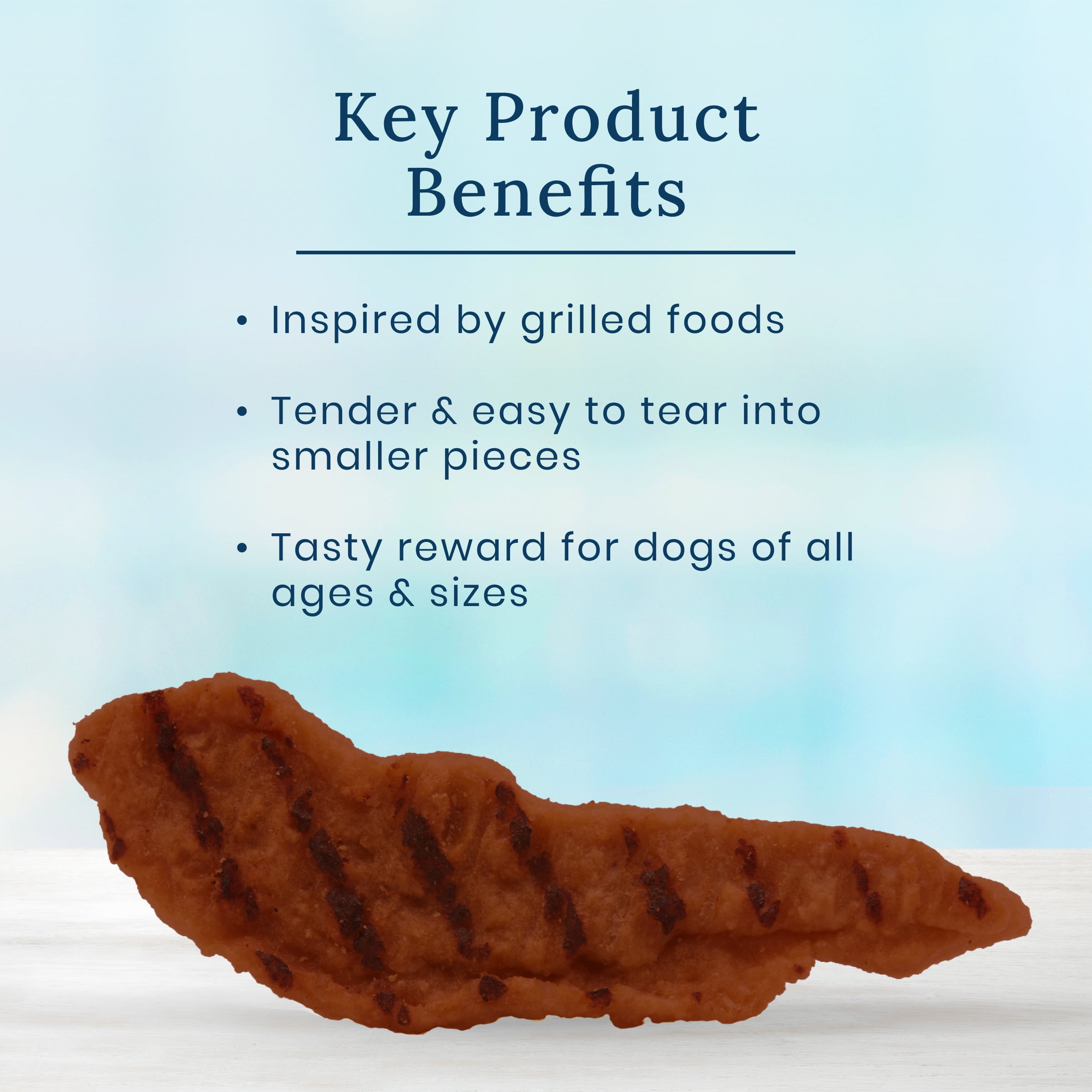 Blue Buffalo Nudges Grillers Natural Dog Treats, Steak, 48oz Bag