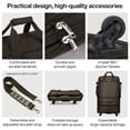 thumbnail image 4 of Bolsa de equipaje plegable y expandible Suitcase Hanke, color café, 98 L, 4 of 6
