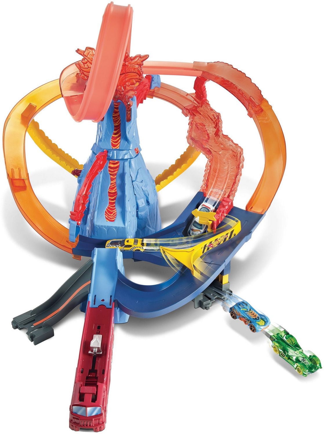 Hot Wheels Volcano Escape Playset