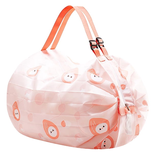 Bolsa De Almacenamiento De Tela Oxford Plegable Supermercado Bolsa De Compras Conveniente Bolsa De Protección Ambiental De Gran Capacidad Multiusos Y Bolso Cambiable Sweethay HA022456-00