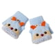 thumbnail image 1 of Guantes convertibles con tapa abatible para niños, manoplas sin dedos tejidas cálidas de invierno para niños y niñas de 2 a 6 años, 1 of 5