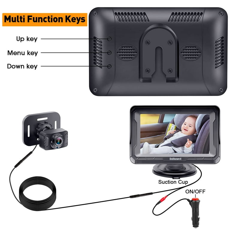 Baby monitor with rotating camera 2025