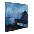thumbnail image 2 of Edvard Munch 'Starry Night' Canvas Art, 2 of 3
