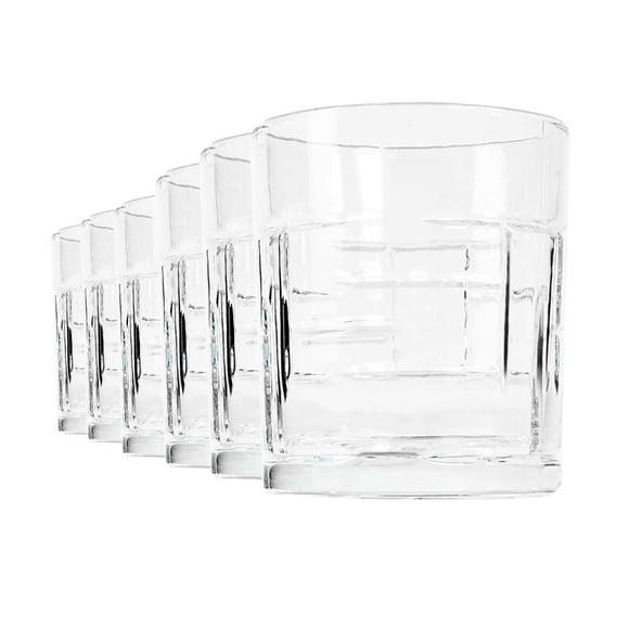 Vaso Capri de Vidrio 370 ml 6 Piezas