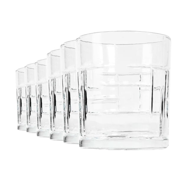 Vaso Capri de Vidrio 370 ml 6 Piezas