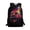 Colorful Fire Truck Print, variant on Graffiti Steam Train 17 Inch School Bookbag for Teens Multiple Front Storage Pockets Side Mesh Holders Large Capacity School Backpack Travel Daypack Rucksack for Students