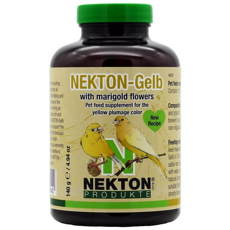 NEKTON Gelb to Enhance Yellow Color in Birds 4.94 oz (140g)