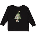 thumbnail image 3 of Inktastic Christmas Tree Boys or Girls Long Sleeve Toddler T-Shirt, 3 of 5