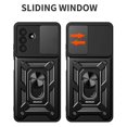 thumbnail image 2 of For Samsung Galaxy A56 5G Case with Slide Camera Lid PC TPU Kickstand Phone Cover - Green, 2 of 5