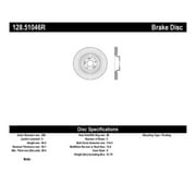 CENTRIC PARTS - CROSS-DRILLED Fits select: 2015 HYUNDAI GENESIS, 2012-2016 HYUNDAI EQUUS