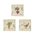 thumbnail image 2 of Metaverse Anne Tavoletti 'Farmers Feast' Canvas Art (Set of 3), 2 of 5