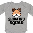 thumbnail image 4 of Inktastic Dog Shiba Inu Squad Boys or Girls Long Sleeve Baby Bodysuit, 4 of 5