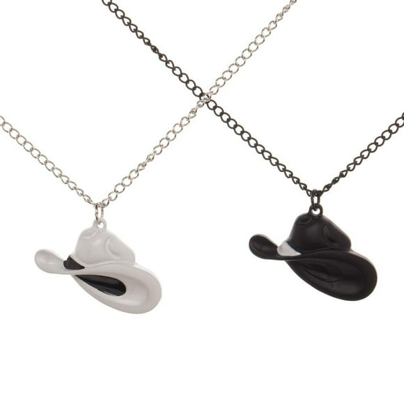 Necklace - West World - Bestie Cowboy Hat Set New nk62xswes
