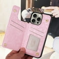 thumbnail image 3 of TECH CIRCLE For iPhone 14 Plus Wallet Case with Card Holder,PU Leather Kickstand Flower Case Magnetic Clasp Kickstand Shockproof Protective Cover for Apple iPhone 14 Plus 6.7" 2022,Rose, 3 of 7