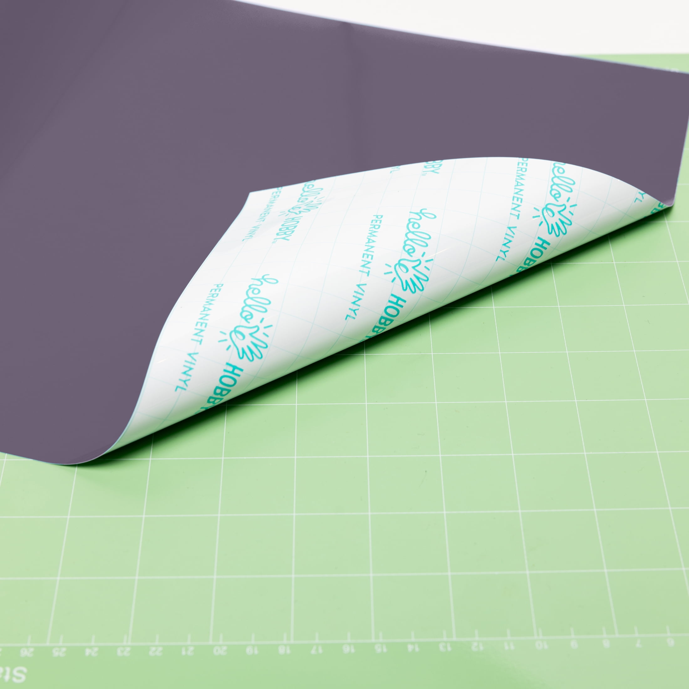 Hello Hobby 12" x 4' Purple Permanent Craft Vinyl Roll