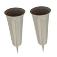 thumbnail image 4 of 2 Pack Vase de Cimetière Enterré - 10.23 Pouces, 4 of 8