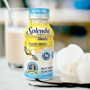 Splenda Diabetes Care Shake, Meal Replacement to Help Manage Blood Sugar, French Vanilla, 8 oz, 6PK