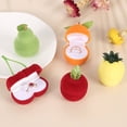 thumbnail image 6 of Velvet Jewelry Box Organizer Cute Animal Wedding Ring Box Fruit Storage Case Earring Necklace Display Packaging Gift Accessories Pink cat, 6 of 6